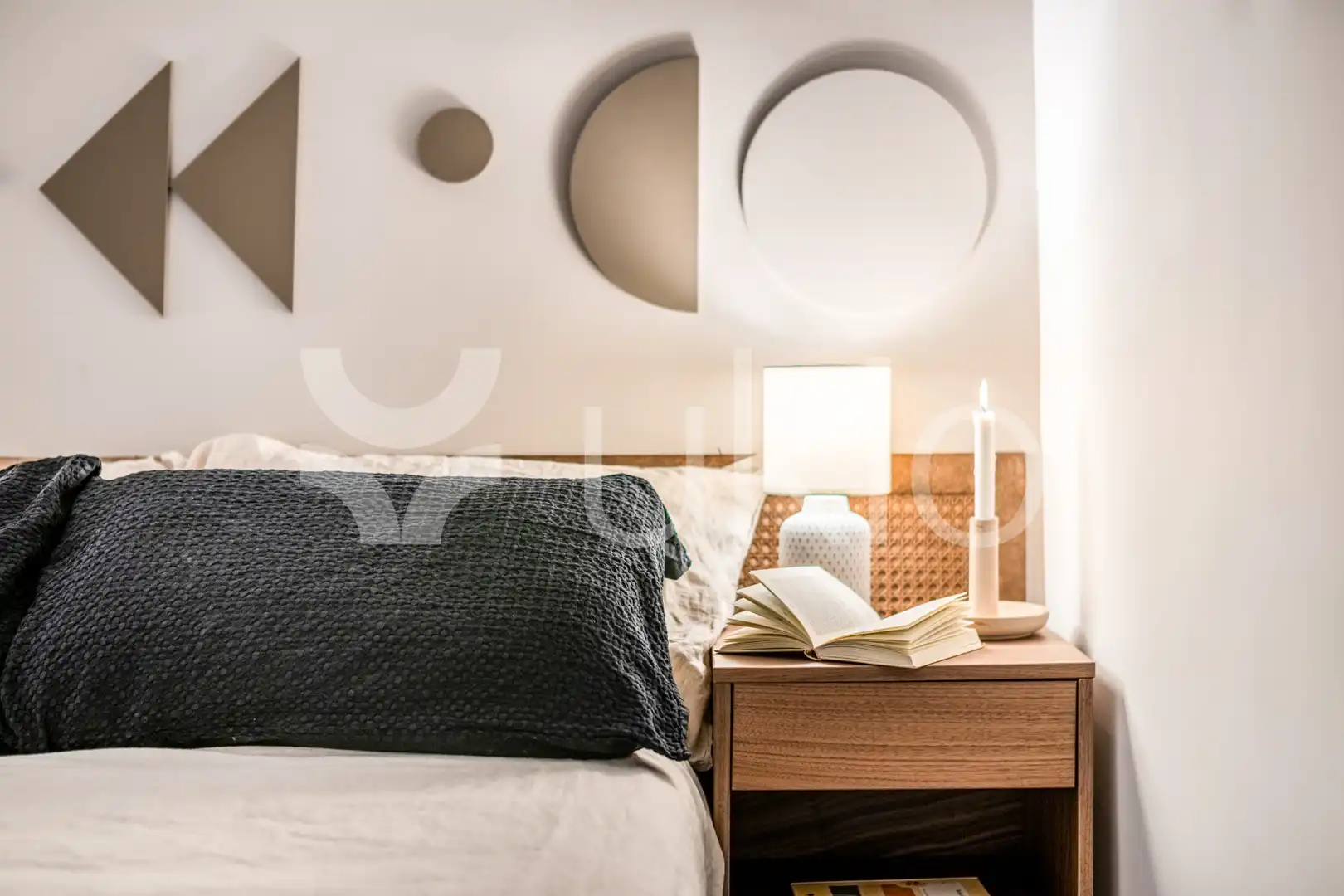 Habitación de Apartamento de alquiler en Madrid con Aire acondicionado, Calefacción y Terraza