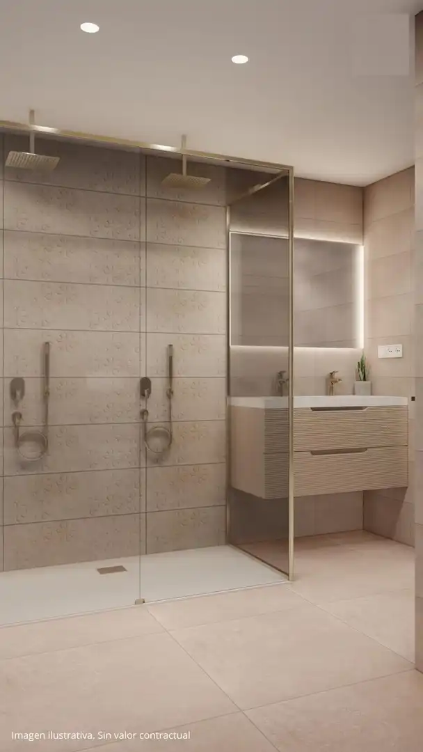 Bany de Casa o xalet en venda en La Nucia amb Piscina