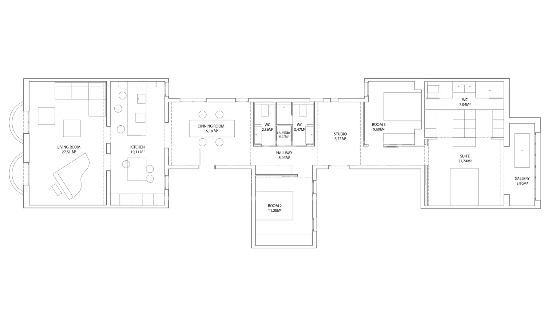Appartamento con terrazza in vendita a Carrer de Balmes, imagen 27