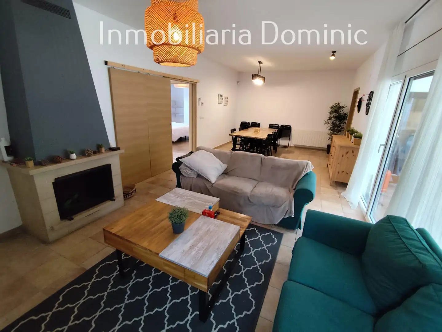 Sala d'estar de Casa o xalet en venda en Maçanet de la Selva amb Aire condicionat, Jardí privat i Terrassa