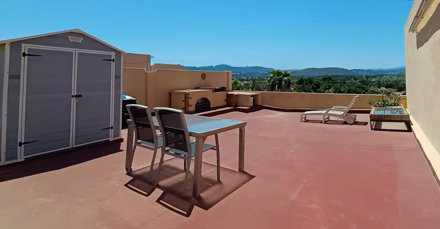 Terrace of Attic for sale in Dénia  with Air Conditioner, Heating and Private garden