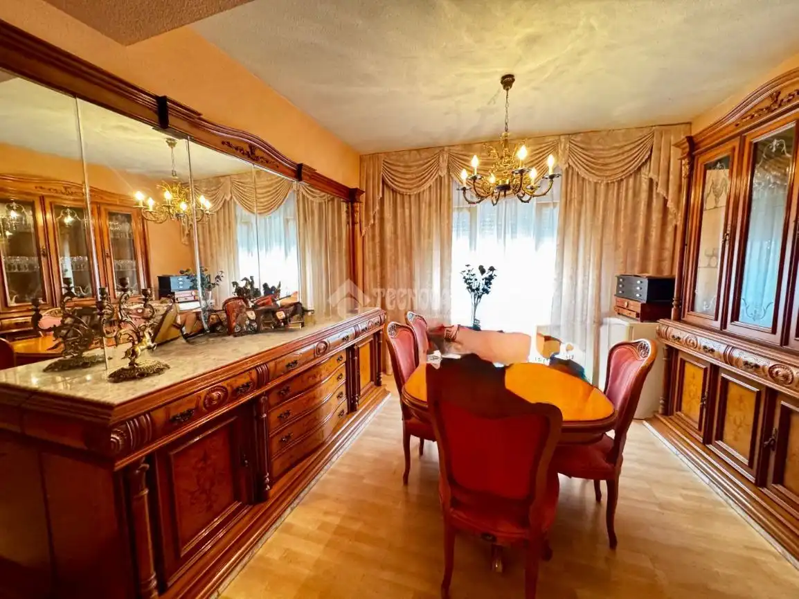 Comedor de Casa adosada en venta en Pedrezuela con Aire acondicionado, Calefacción y Jardín privado