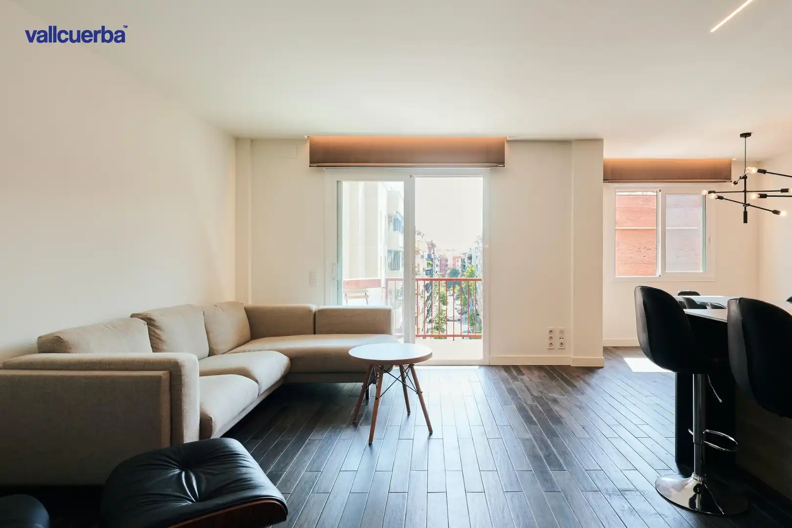 Living room of Flat for sale in Barcelona  with Air Conditioner, Heating and Balcony