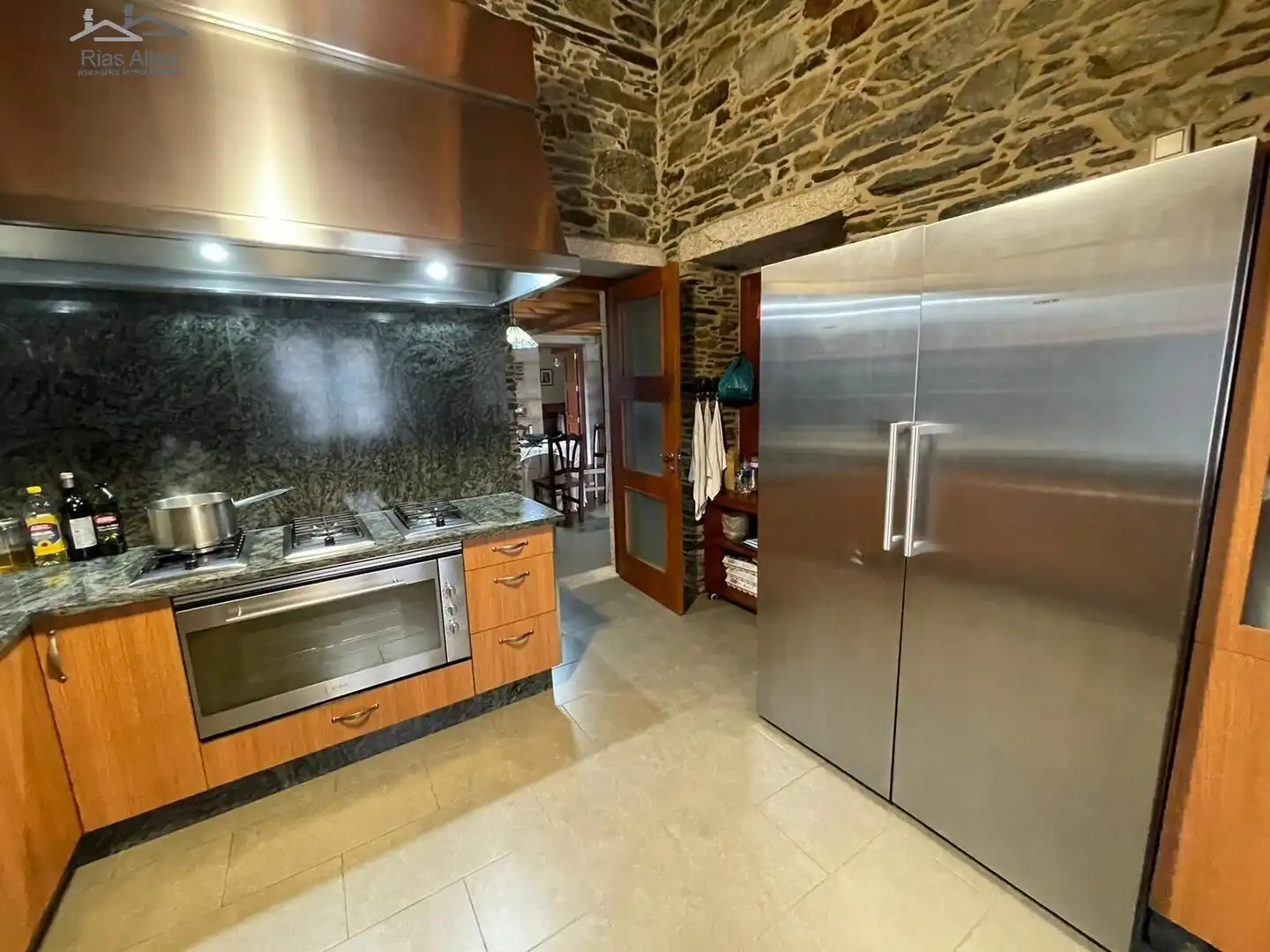 Cocina de Casa o chalet en venta en Ordes con Jardín privado y Trastero