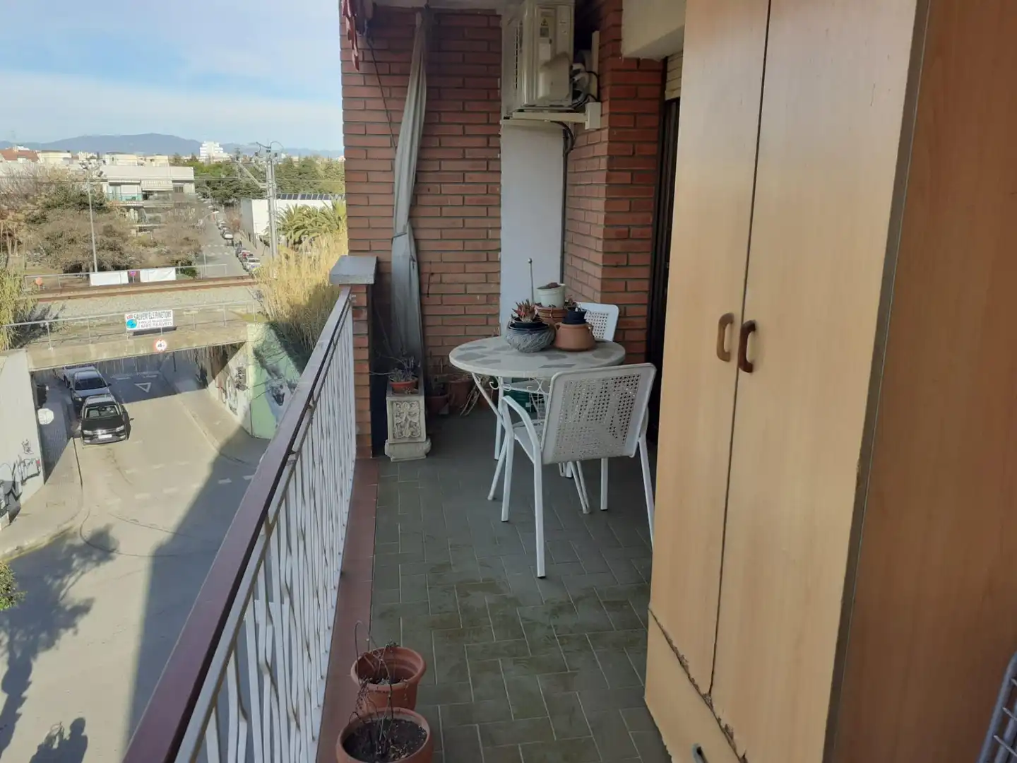 Terraza de Piso de alquiler en Mollet del Vallès con Aire acondicionado, Calefacción y Amueblado
