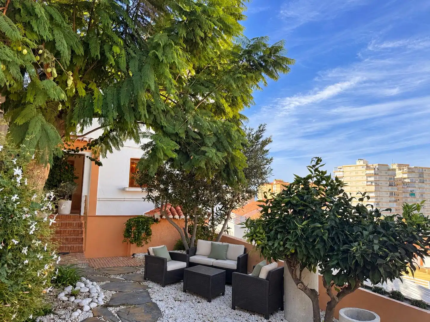 Casa aparellada amb terrassa en venda a Calle Mirador de la Bahía 31, imagen 16