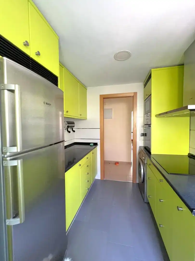 Küche von Wohnung zur Miete in Madrid mit Klimaanlage, Heizung und Möbliert