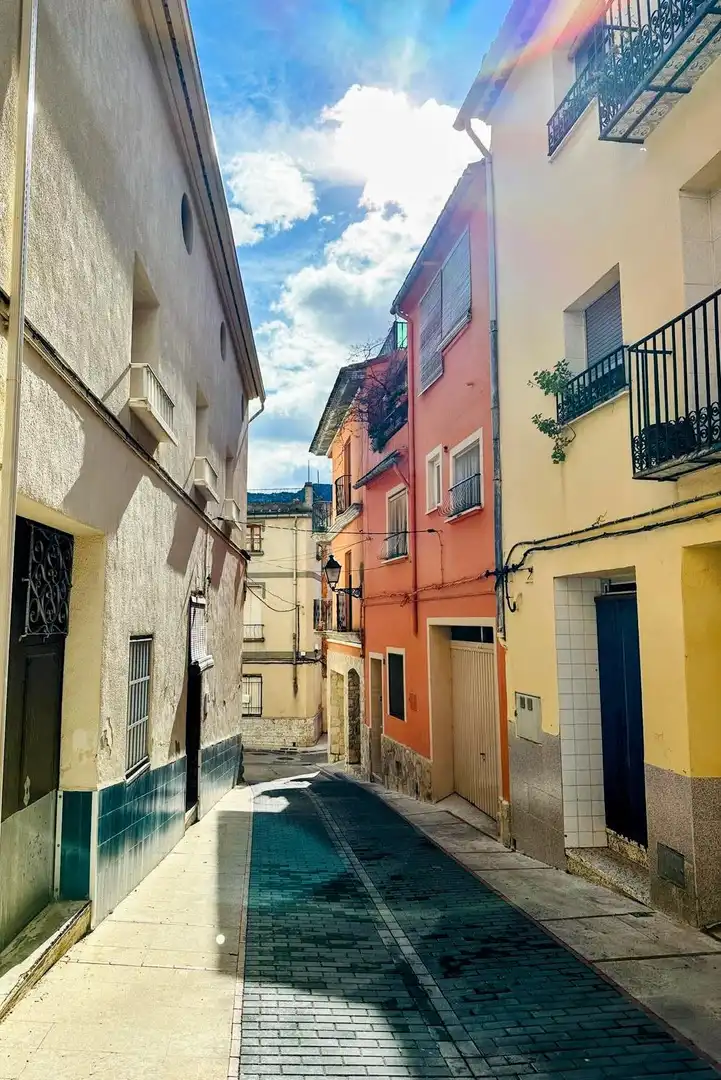 Vista exterior de Finca rústica en venda en Montitxelvo / Montichelvo amb Terrassa, Moblat i Balcó