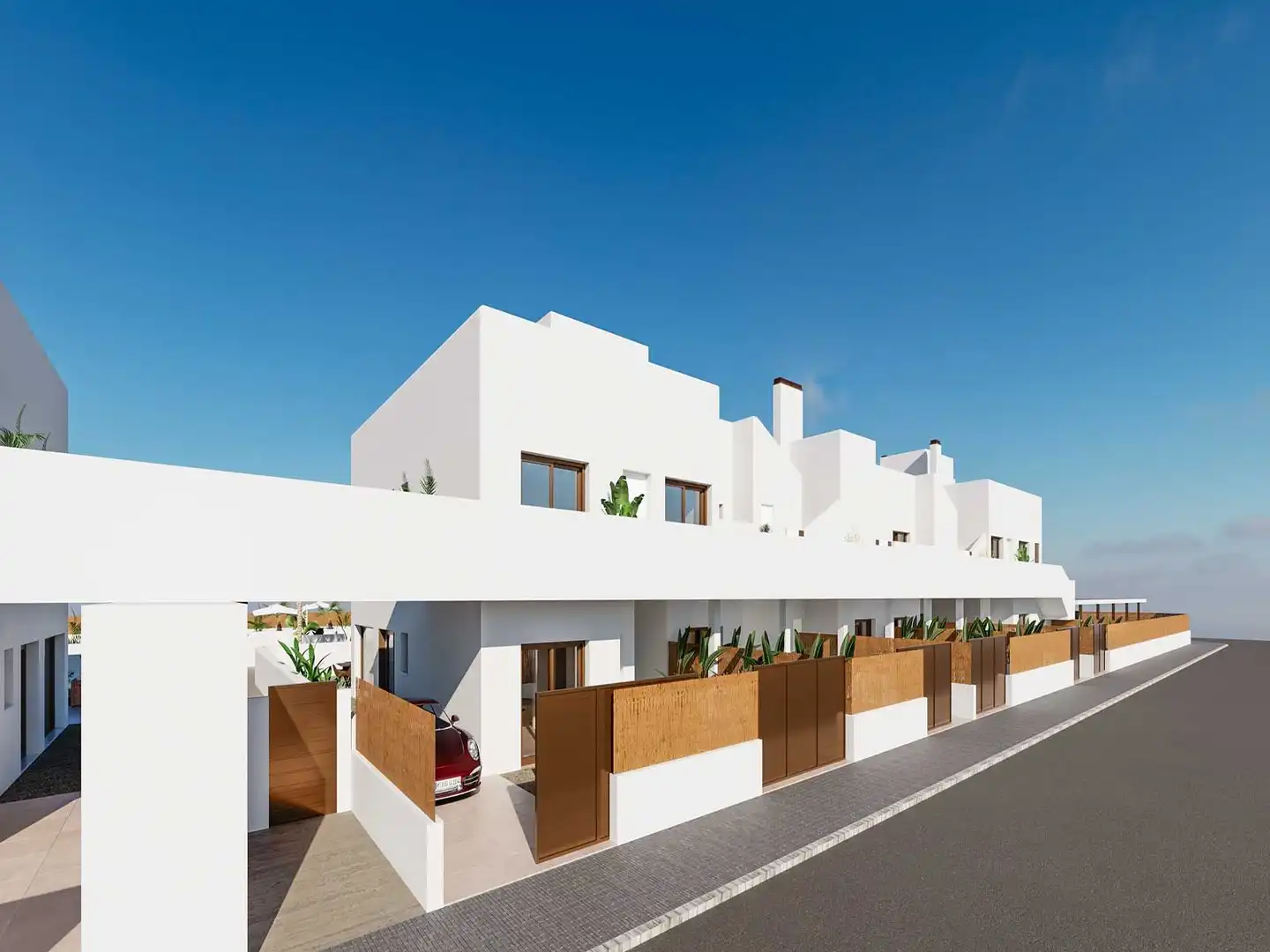 Vista exterior de Apartament en venda en Los Alcázares amb Piscina comunitària