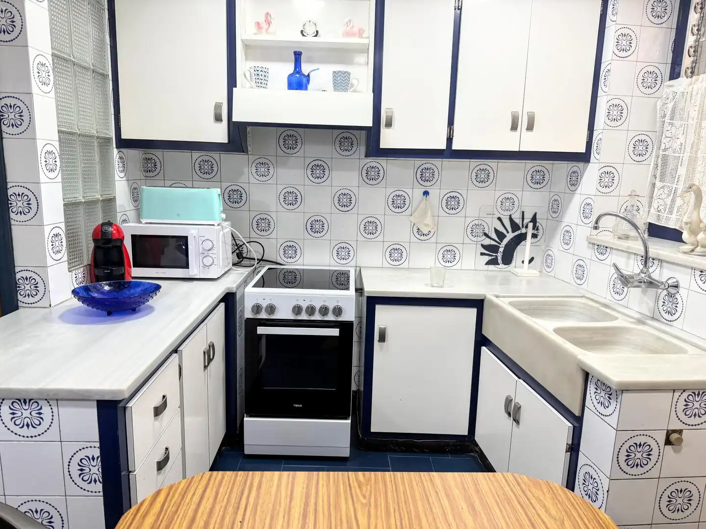 Kitchen of Flat for sale in Girona  with Heating and Balcony