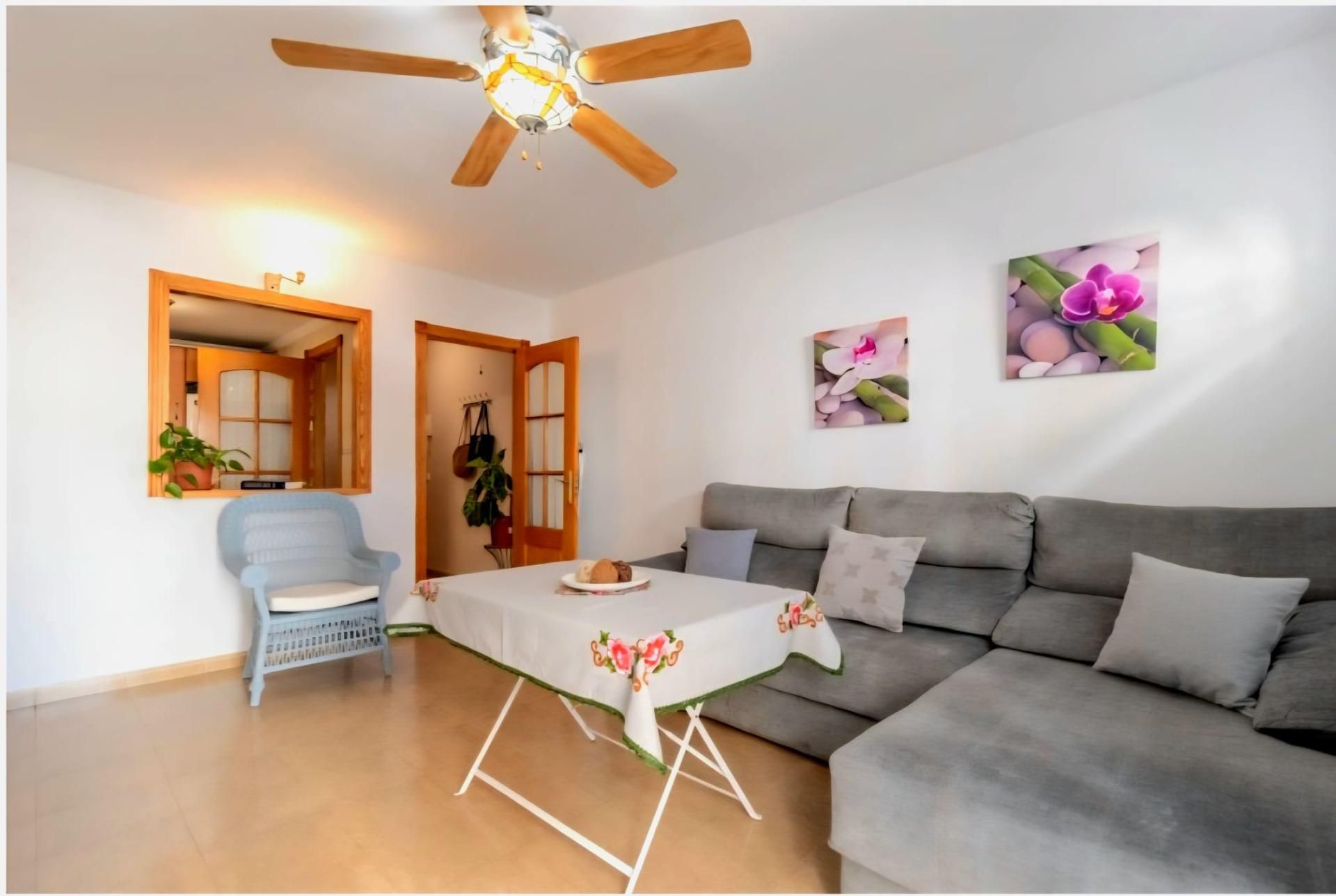 Living room of Flat for sale in Ojén  with Air Conditioner, Terrace and Storage room