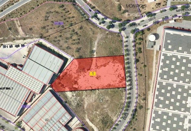 Terreny industrial en venda en Vilanova del Camí