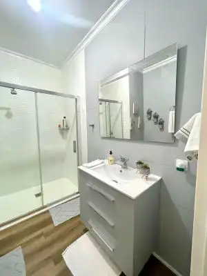Bathroom of Houses for sale in Lepe  with Air Conditioner, Private garden and Terrace