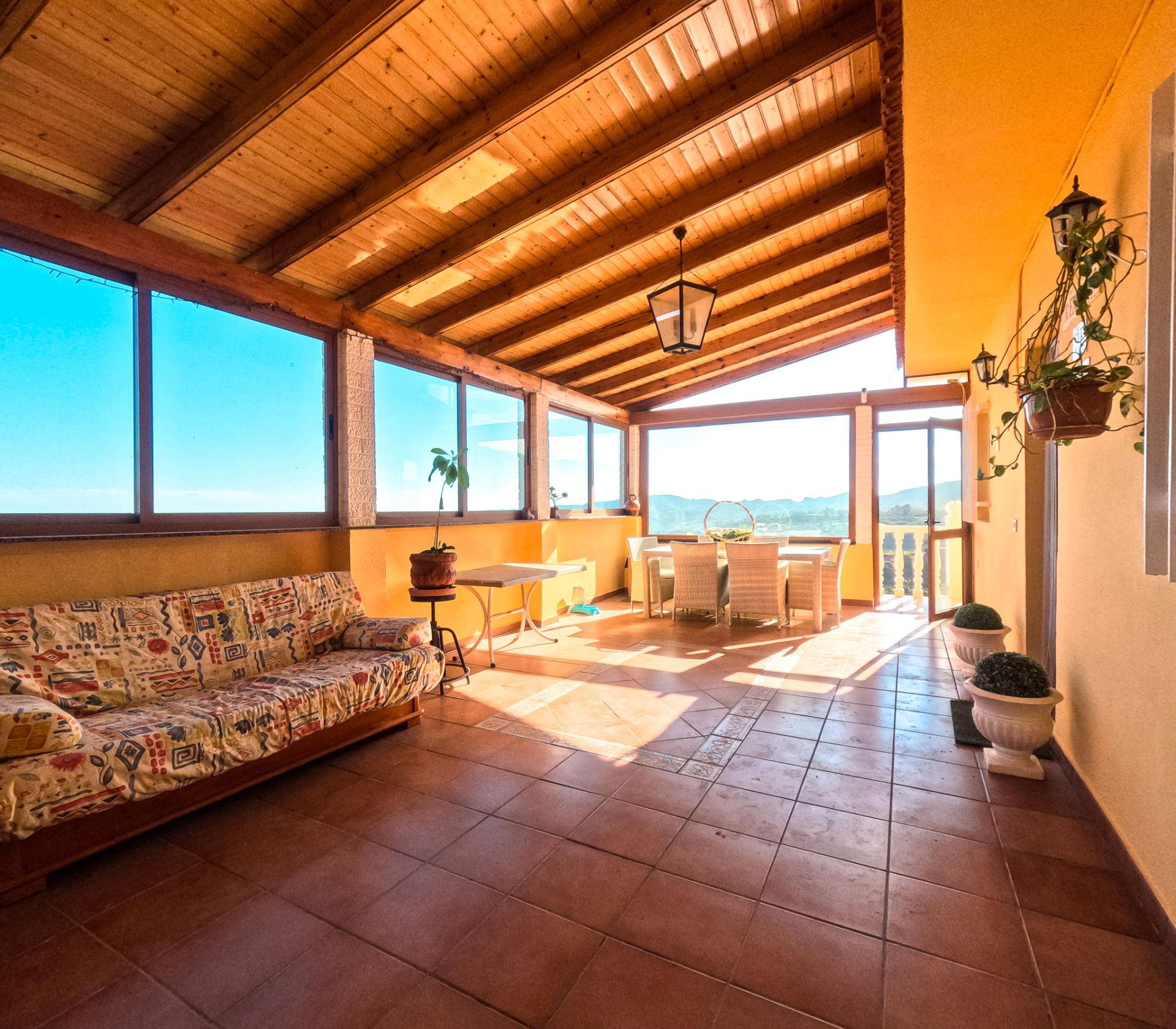 Terrassa de Casa o xalet en venda en Santa Brígida amb Jardí privat, Terrassa i Moblat