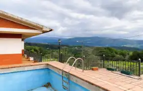Piscina de Casa o chalet en venta en Crecente con Jardín privado, Terraza y Piscina