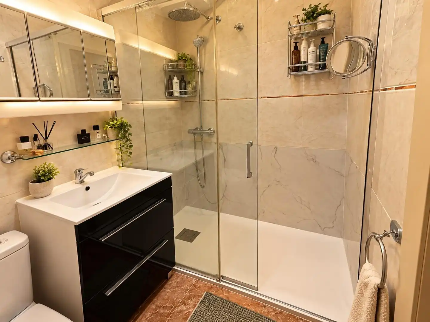 Baño de Casa o chalet en venta en Torrevieja con Aire acondicionado, Jardín privado y Amueblado