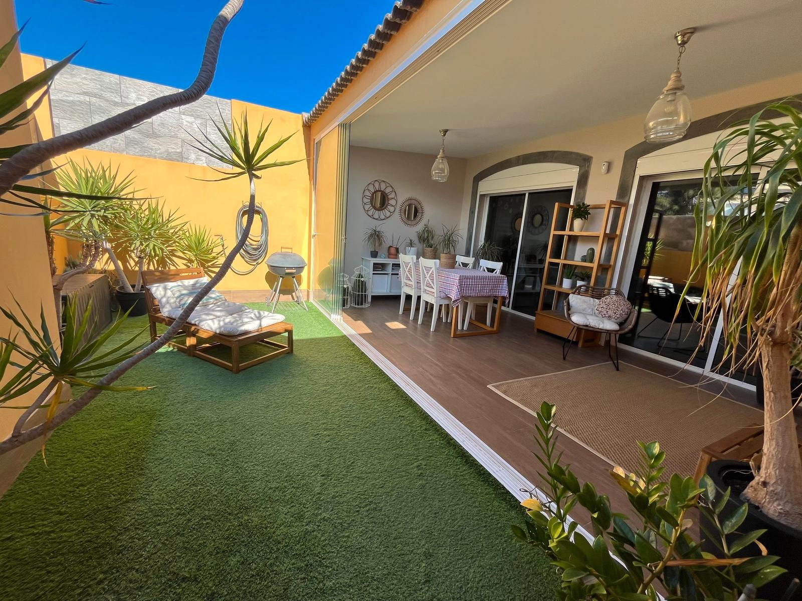 Terrace of Single-family semi-detached for sale in Telde  with Air Conditioner, Private garden and Terrace