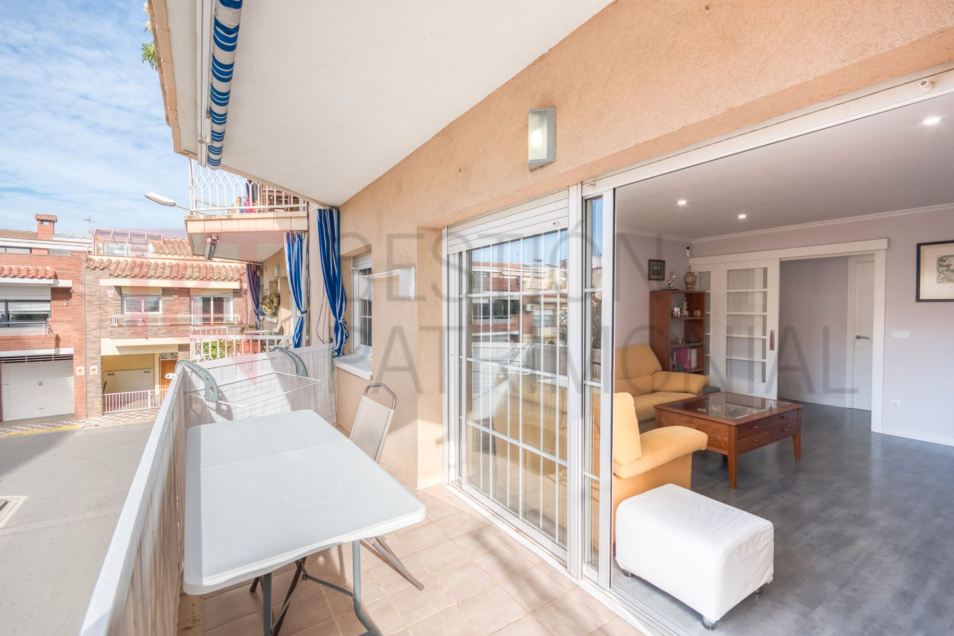 Balcony of Flat for sale in Pineda de Mar  with Air Conditioner, Heating and Oven
