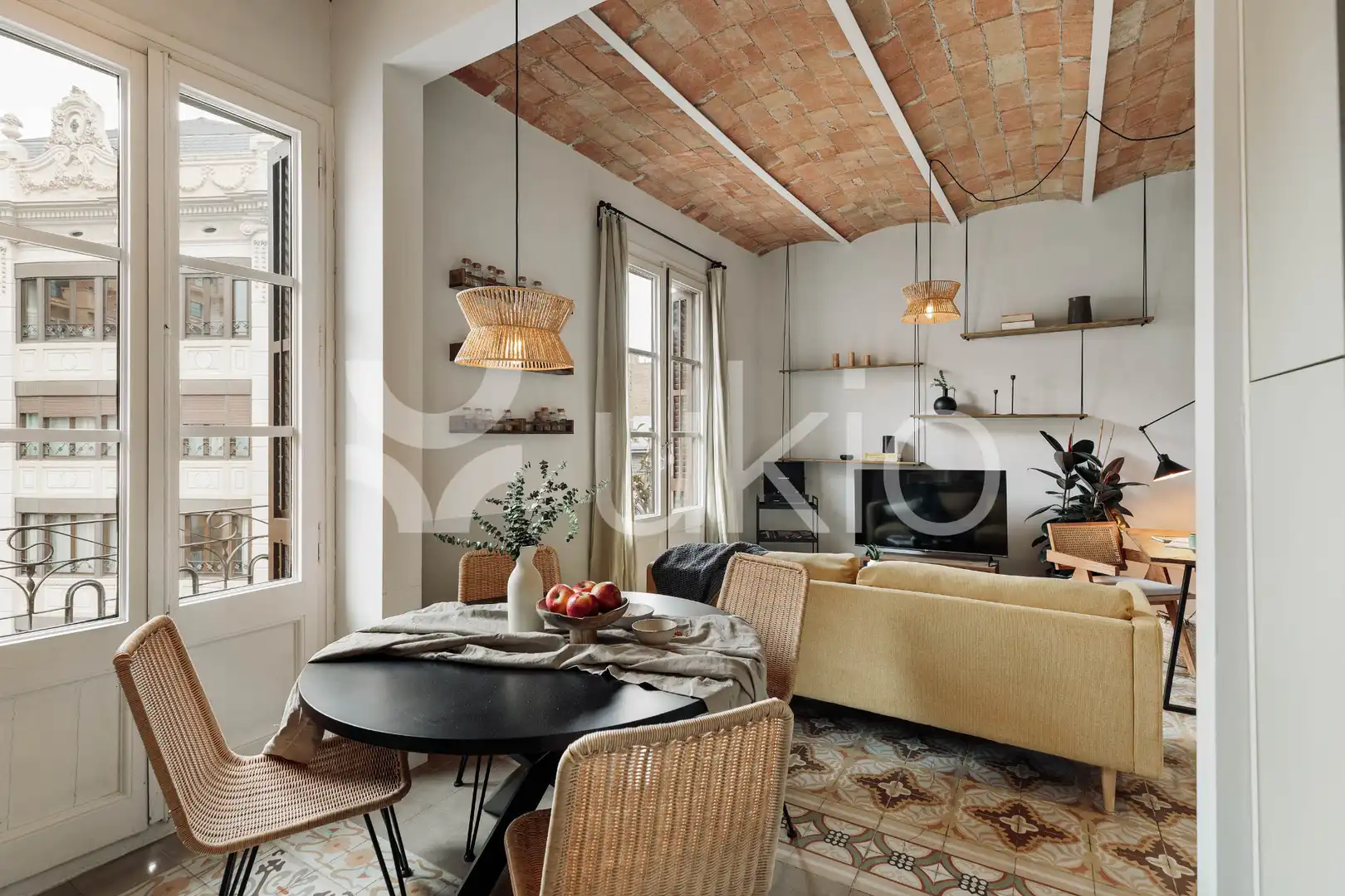 Apartament amb terrassa de lloguer a Rambla de Prat