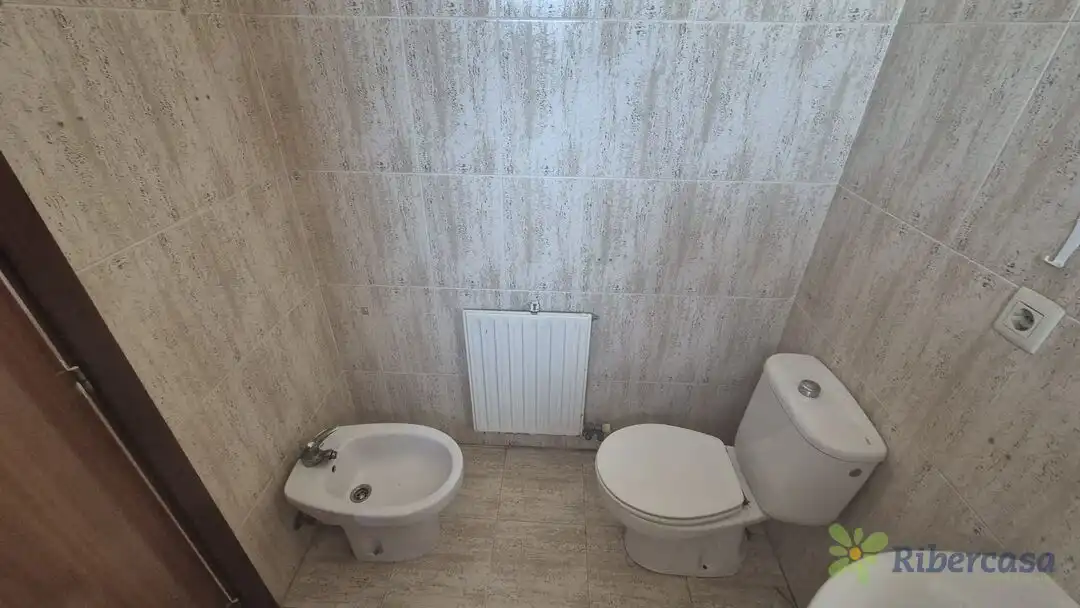 Bathroom of Houses for sale in Fustiñana  with Private garden and Balcony