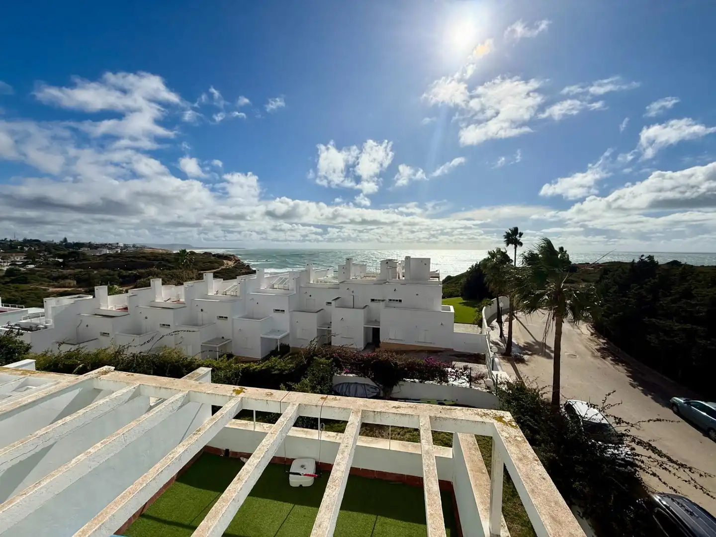 Vista exterior de Casa adosada en venda en Conil de la Frontera