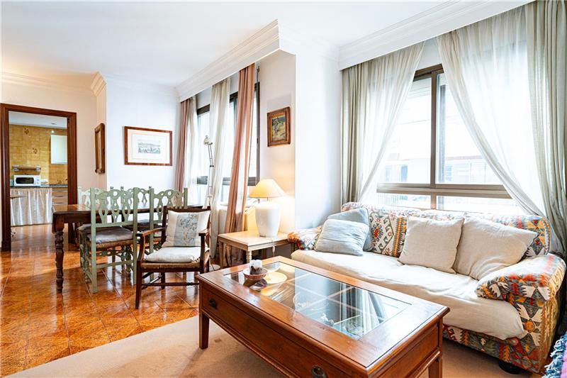 Sala d'estar de Pis en venda en  Palma de Mallorca amb Aire condicionat i Balcó