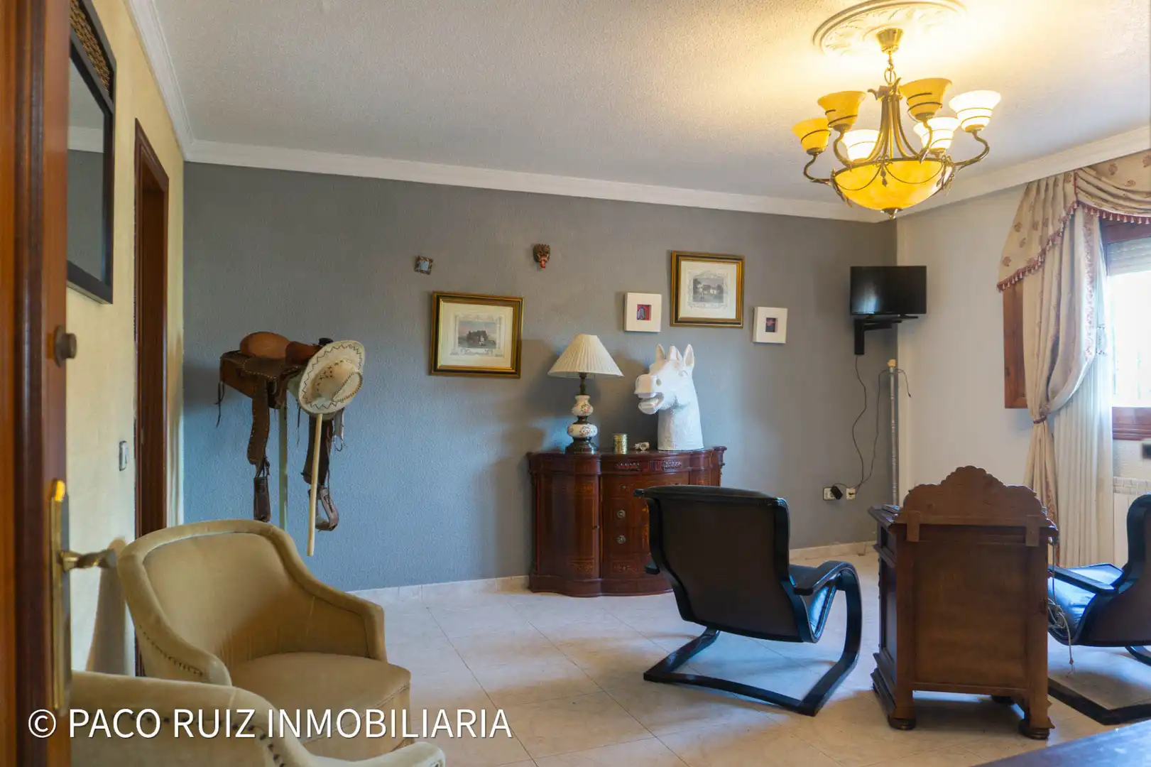 Sala d'estar de Casa o xalet en venda en Fondón