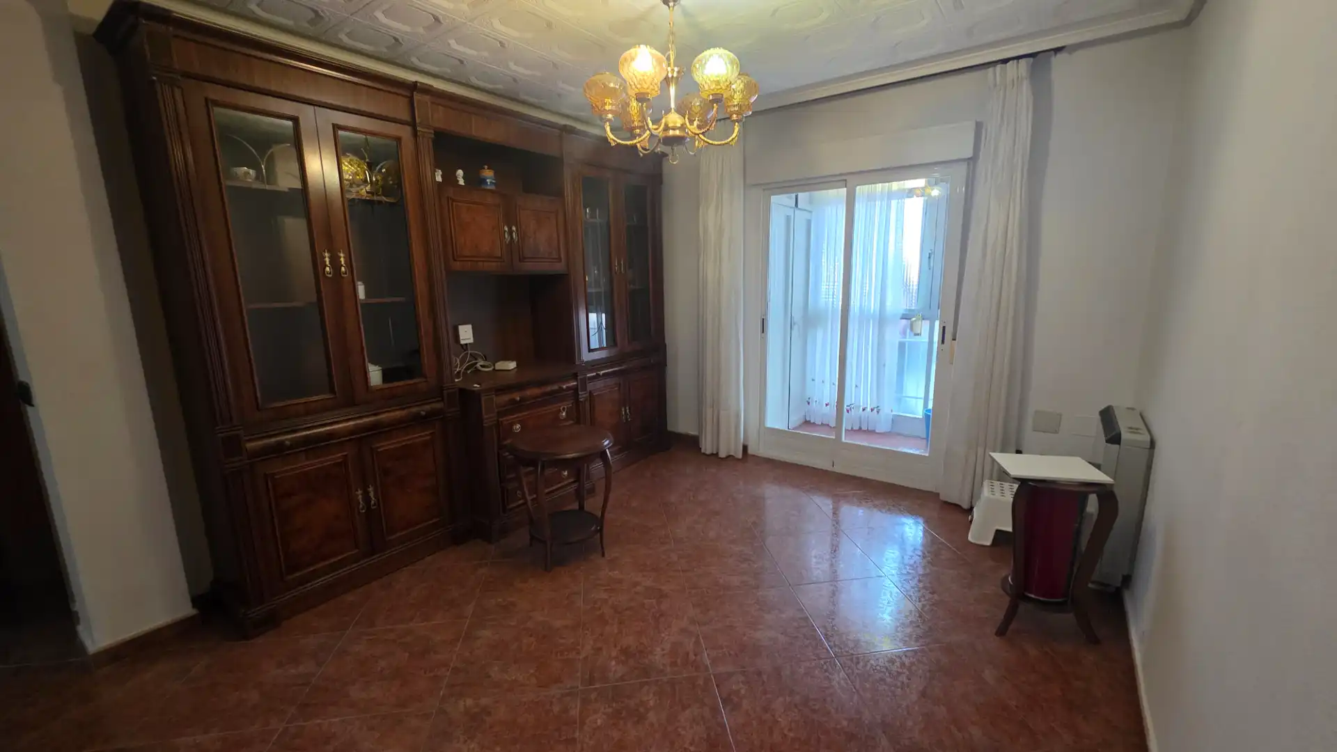 Living room of Flat for sale in Madrid  with Parquet flooring and Terrace