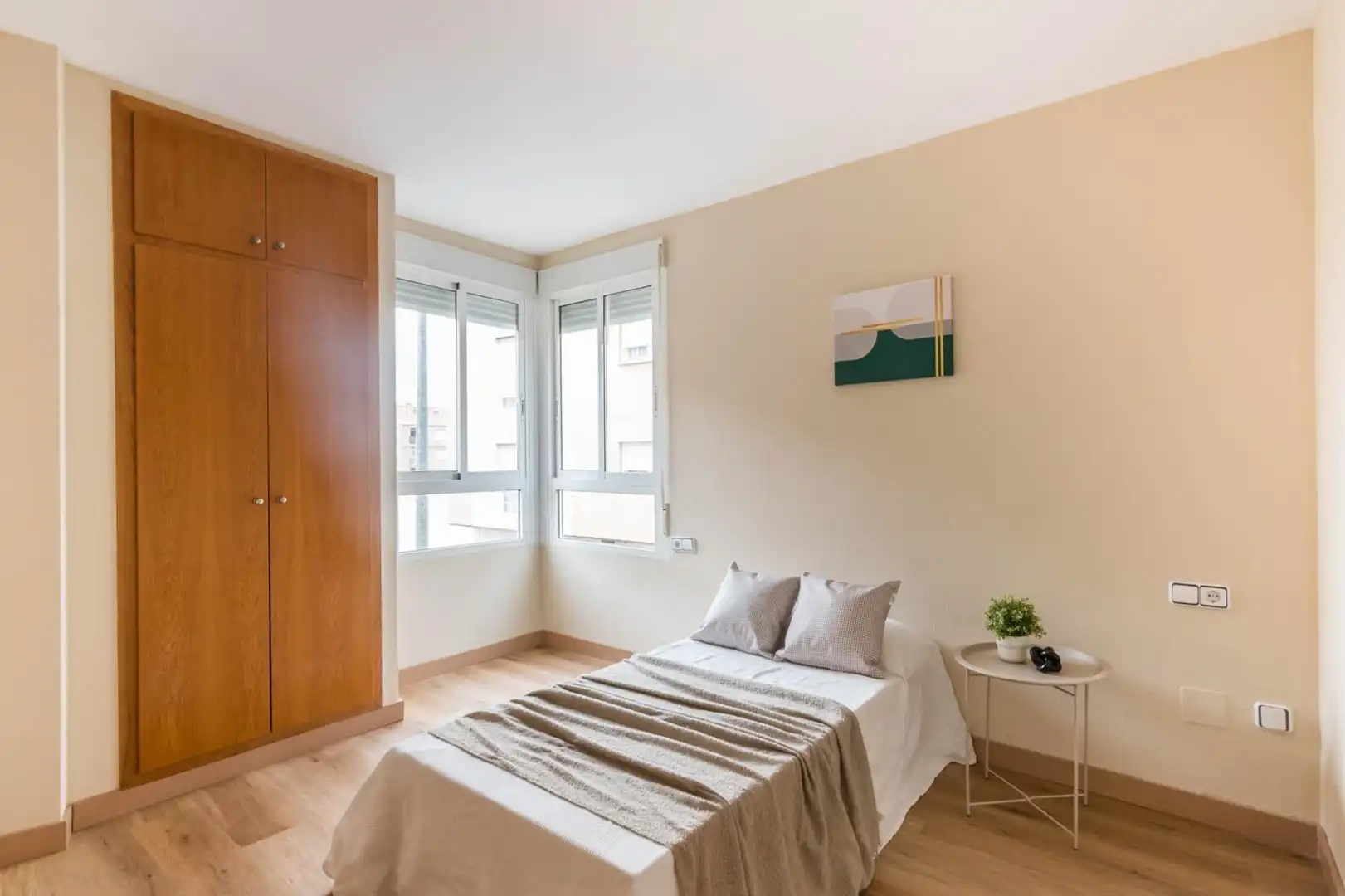 Schlafzimmer von Wohnung zum Verkauf in Santomera mit Klimaanlage, Privatgarten und Abstellraum