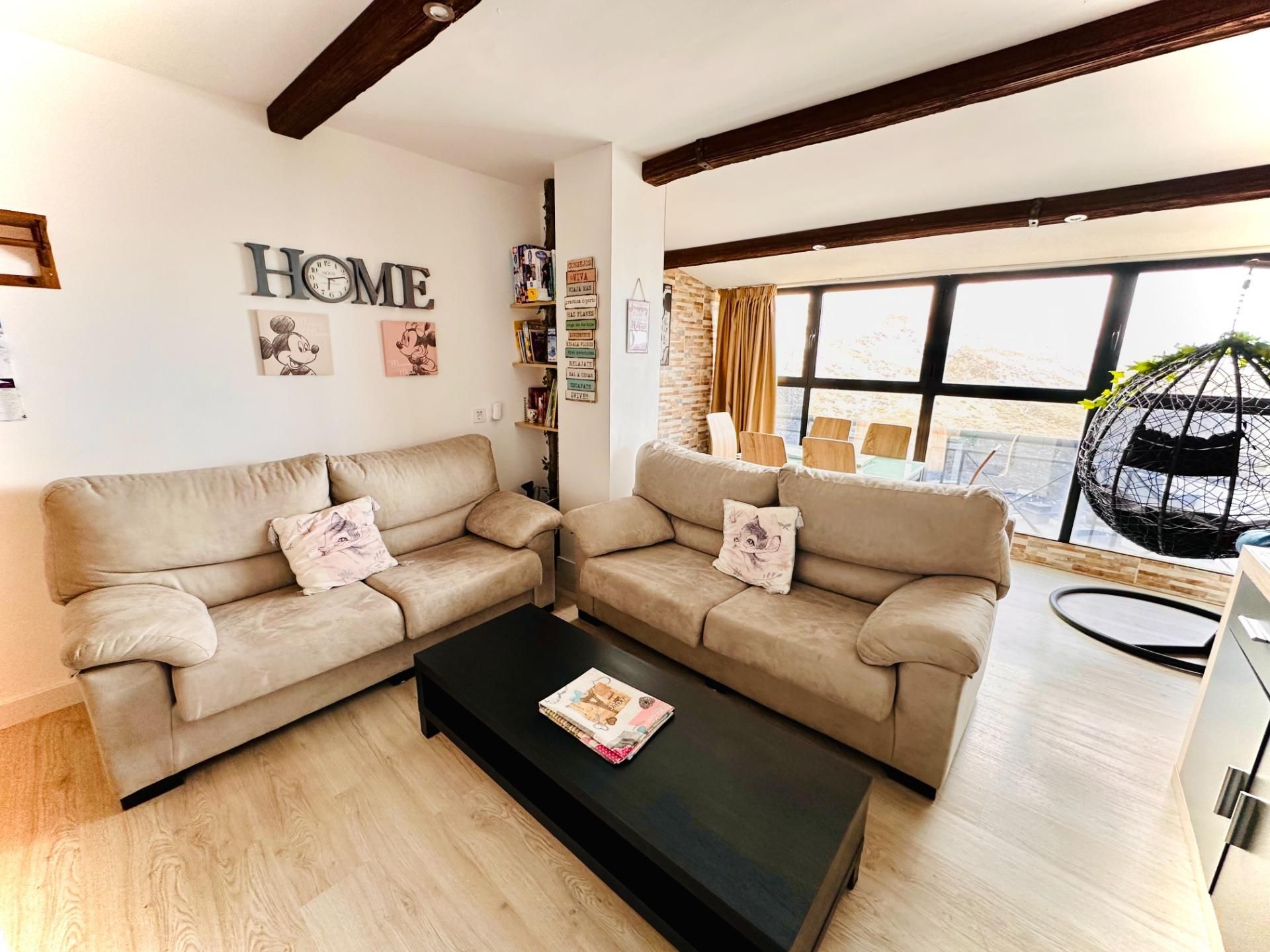 Sala d'estar de Apartament en venda en Sierra Nevada amb Calefacció i Terrassa