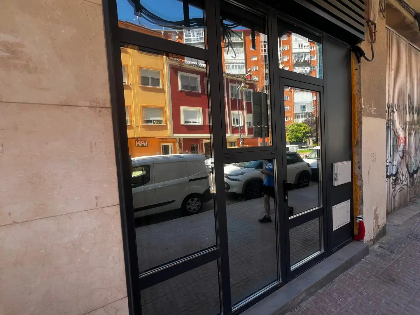 Außenansicht von Loft zur Miete in Burgos mit Heizung und Möbliert