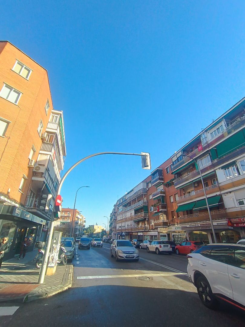 Vista exterior de Apartamento en venta en  Madrid Capital con Calefacción
