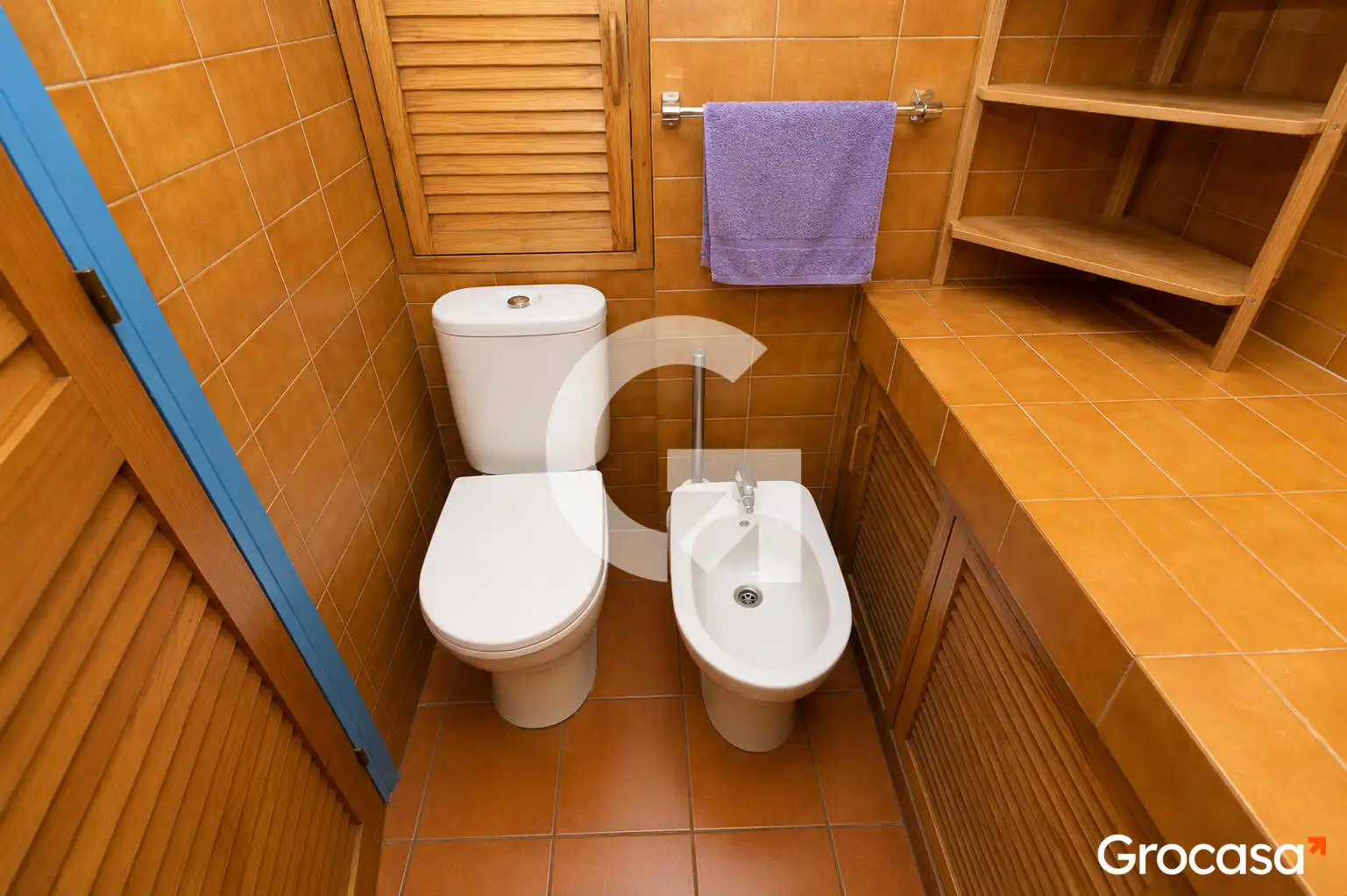 Baño de Dúplex en venta en Barcelona con Aire acondicionado, Calefacción y Jardín privado
