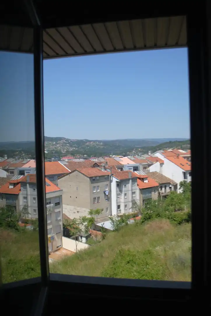 Vista exterior de Estudi en venda en Ourense Capital  amb Calefacció, Parquet i Traster