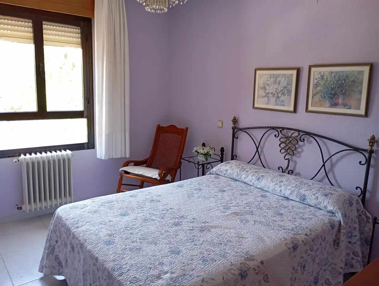 Bedroom of Flat for rent in Tres Cantos  with Heating, Terrace and Storage room