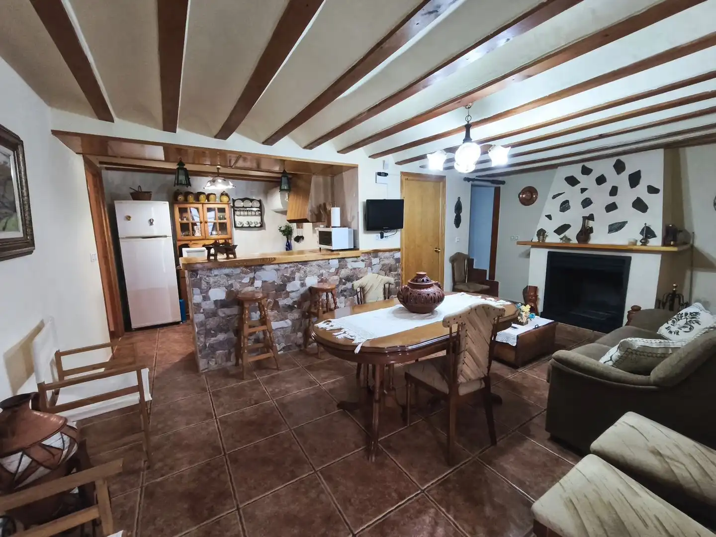 Cuina de Casa o xalet en venda en Chirivel amb Terrassa, Traster i Moblat