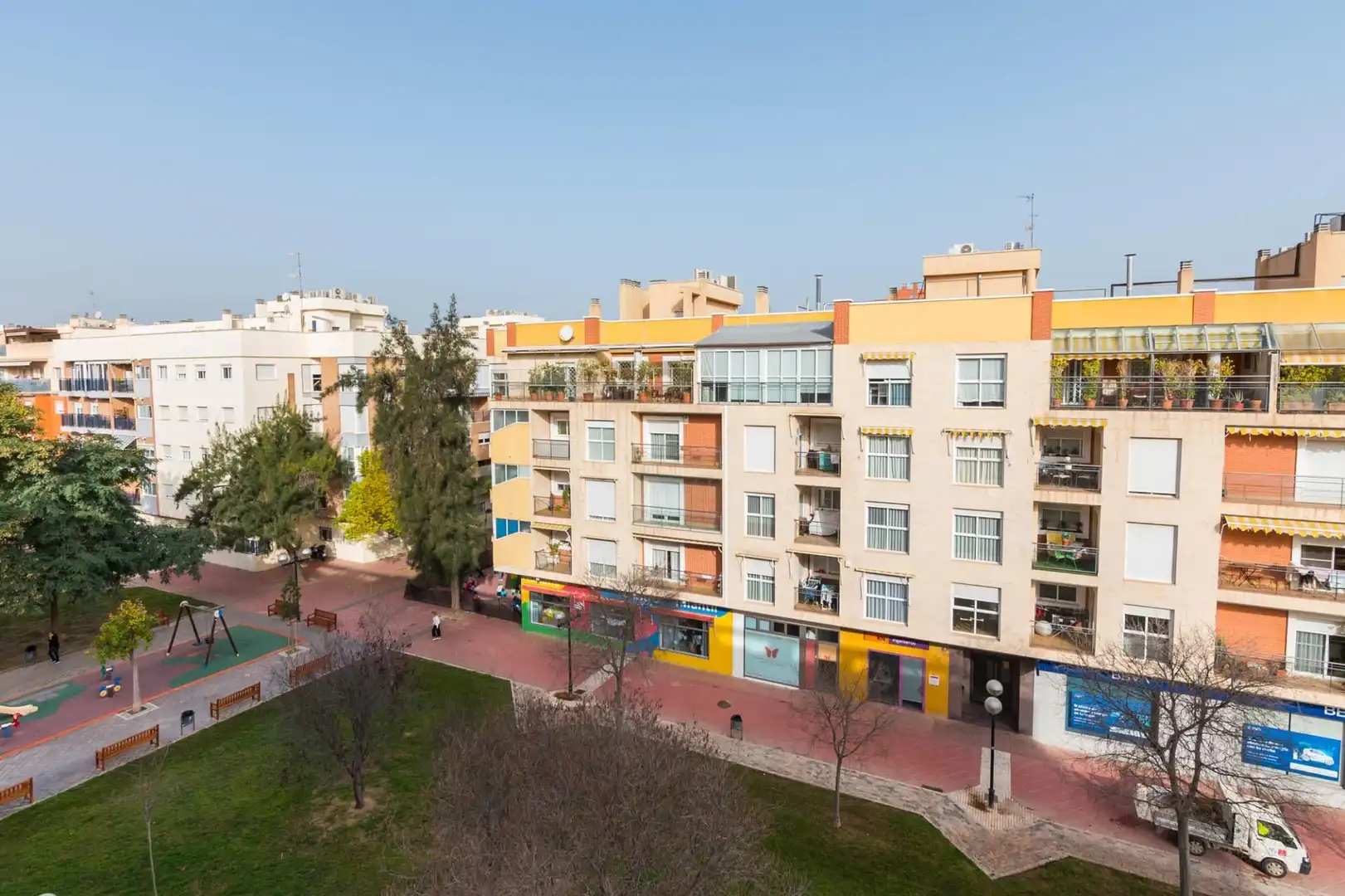 Vista exterior de Pis de lloguer en Murcia amb Aire condicionat, Calefacció i Parquet