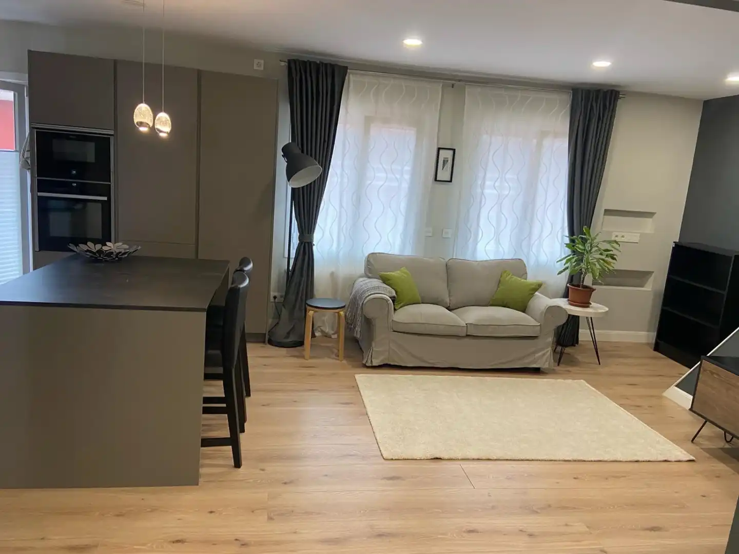 Living room of Duplexes for rent in Donostia - San Sebastián   with Heating, Storage room and Furnished