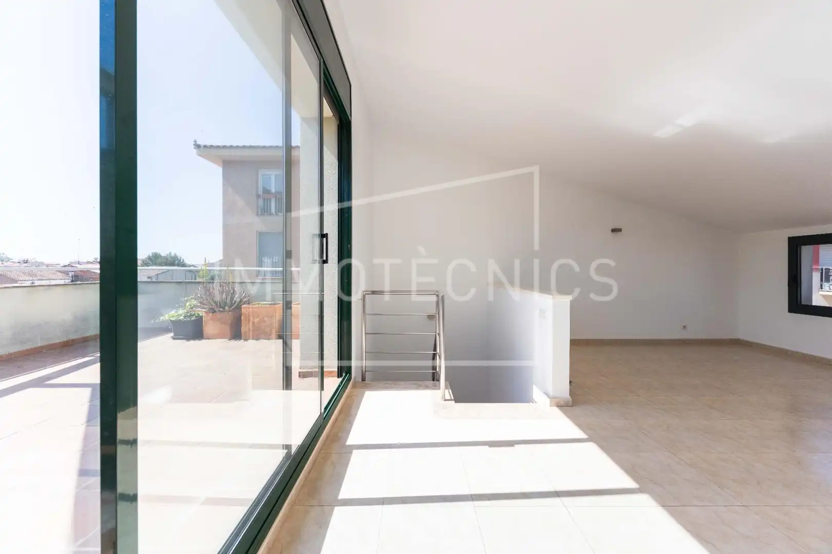 Terrasse von Einfamilien-Reihenhaus zum Verkauf in La Garriga mit Heizung und Terrasse