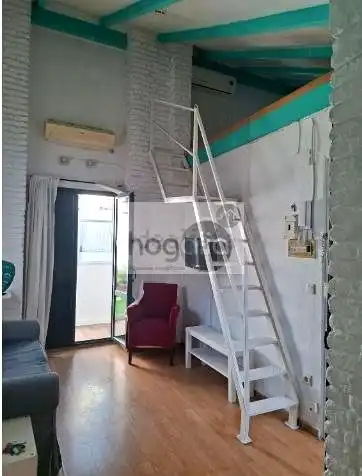 Terraza de Estudio de alquiler en Sevilla con Aire acondicionado, Terraza y Amueblado