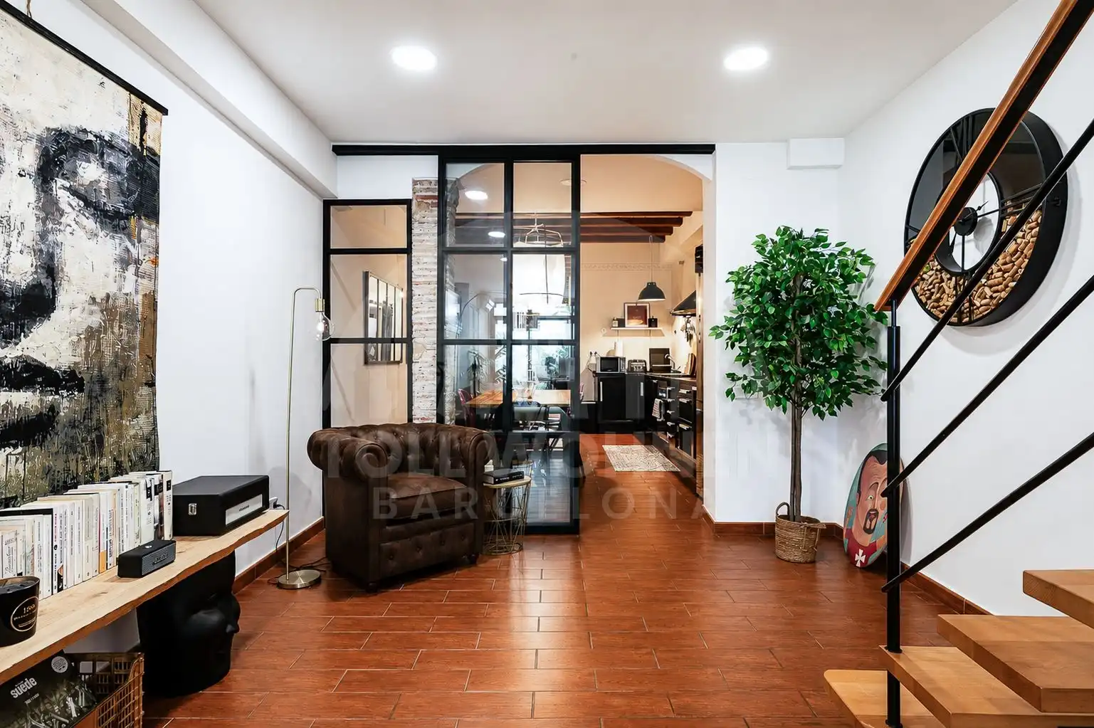 Sala d'estar de Pis en venda en Barcelona