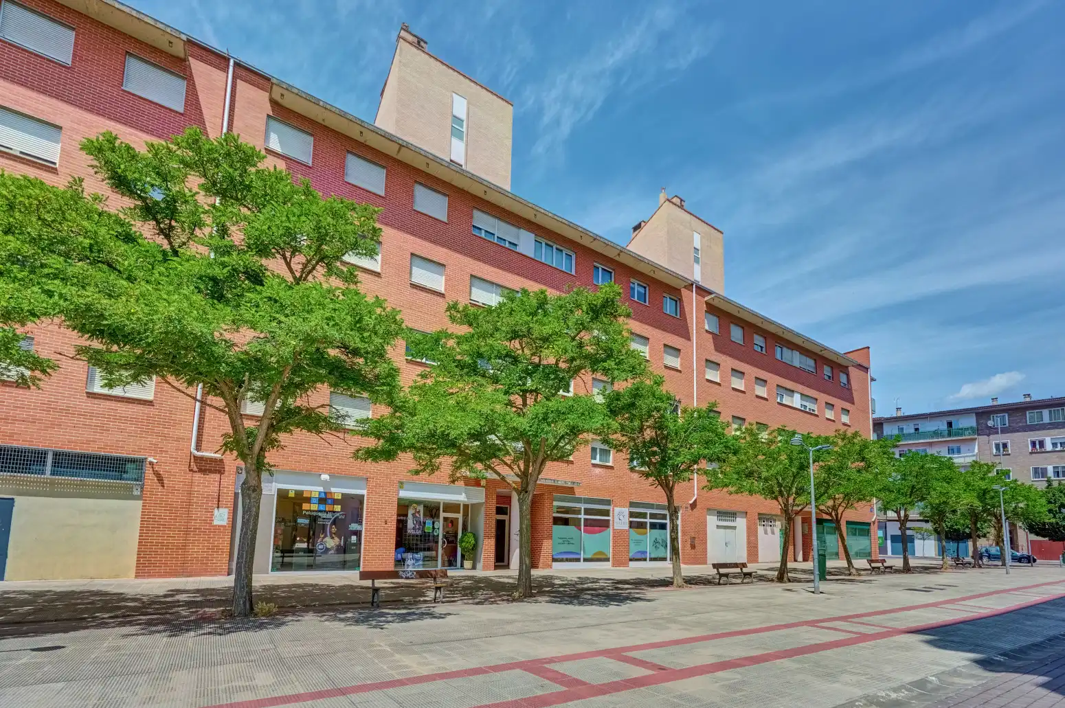 Vista exterior de Piso en venta en Ansoáin / Antsoain con Calefacción, Parquet y Trastero