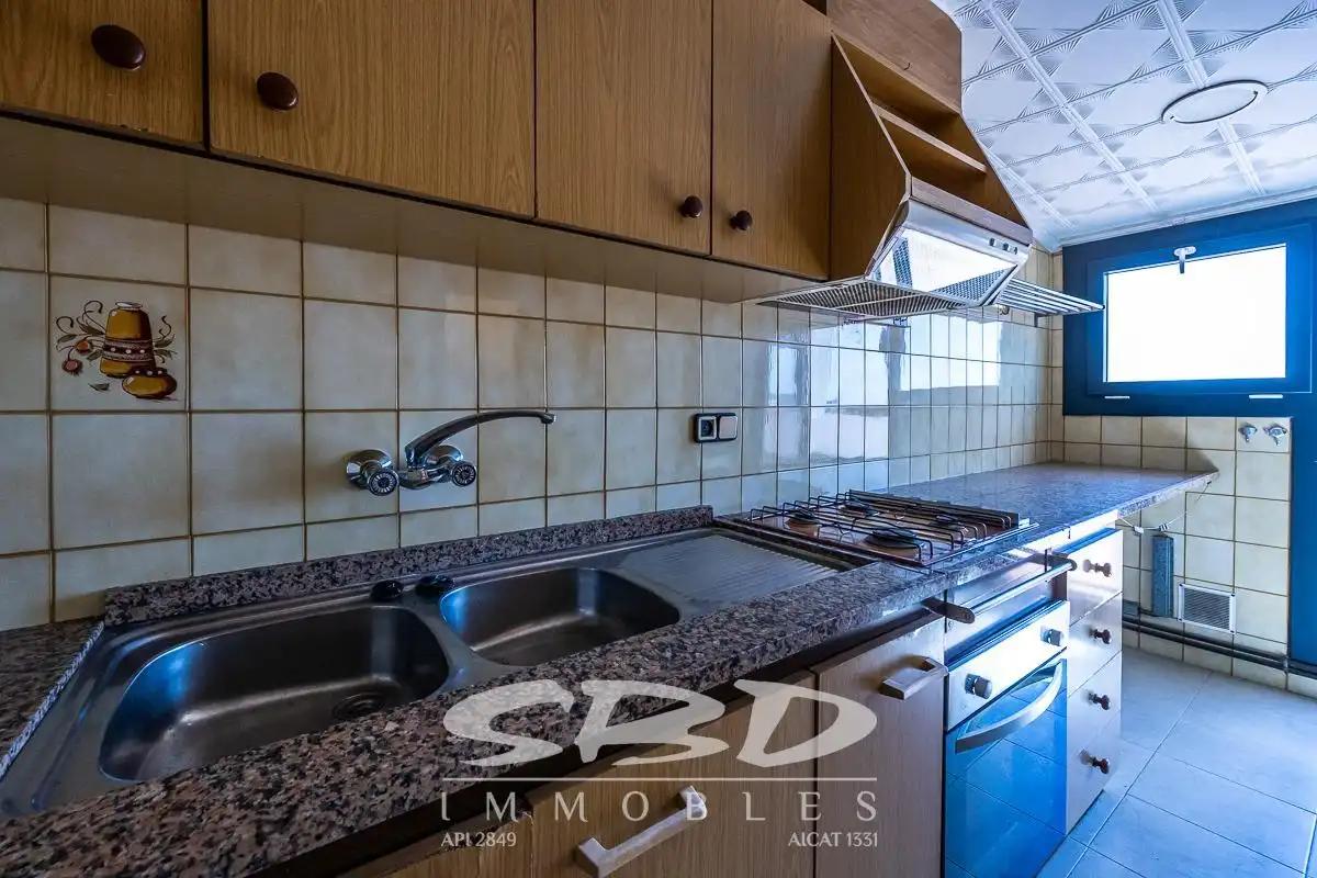 Cocina de Ático en venta en Sabadell con Calefacción y Terraza