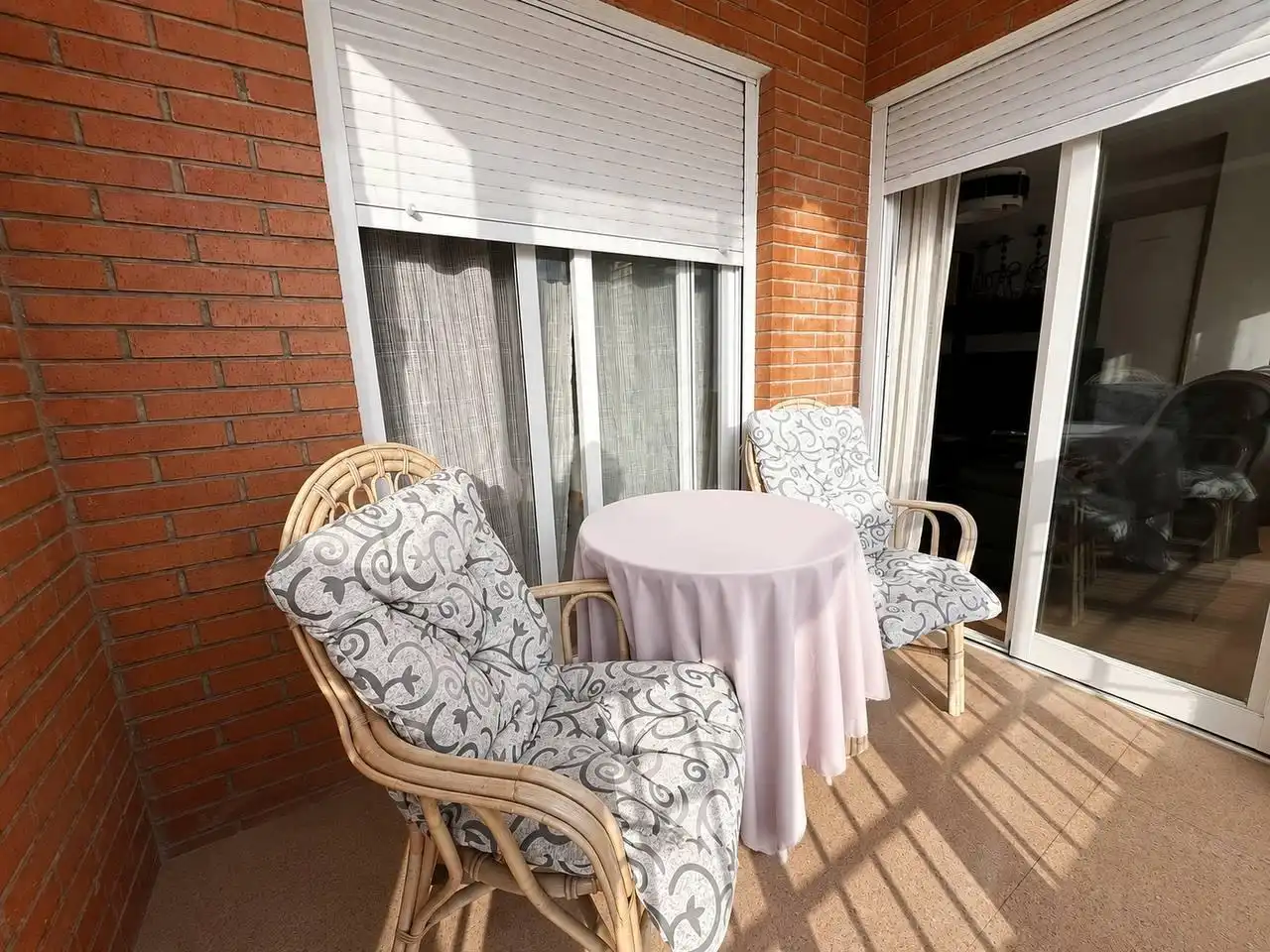 Terraza de Apartamento en venta en Alicante / Alacant con Aire acondicionado, Calefacción y Trastero