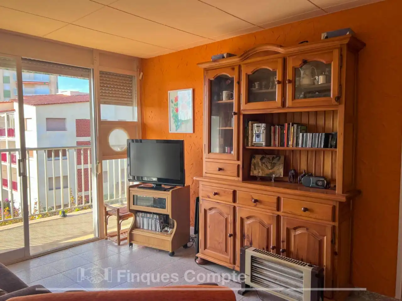 Sala de estar de Apartamento en venta en Roda de Berà con Aire acondicionado y Terraza