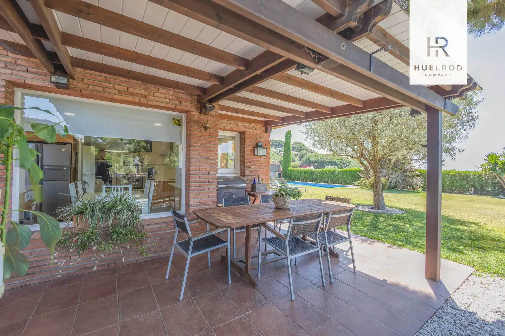 Terrasse von Haus oder Chalet zum Verkauf in Sant Vicenç de Montalt mit Klimaanlage, Heizung und Privatgarten