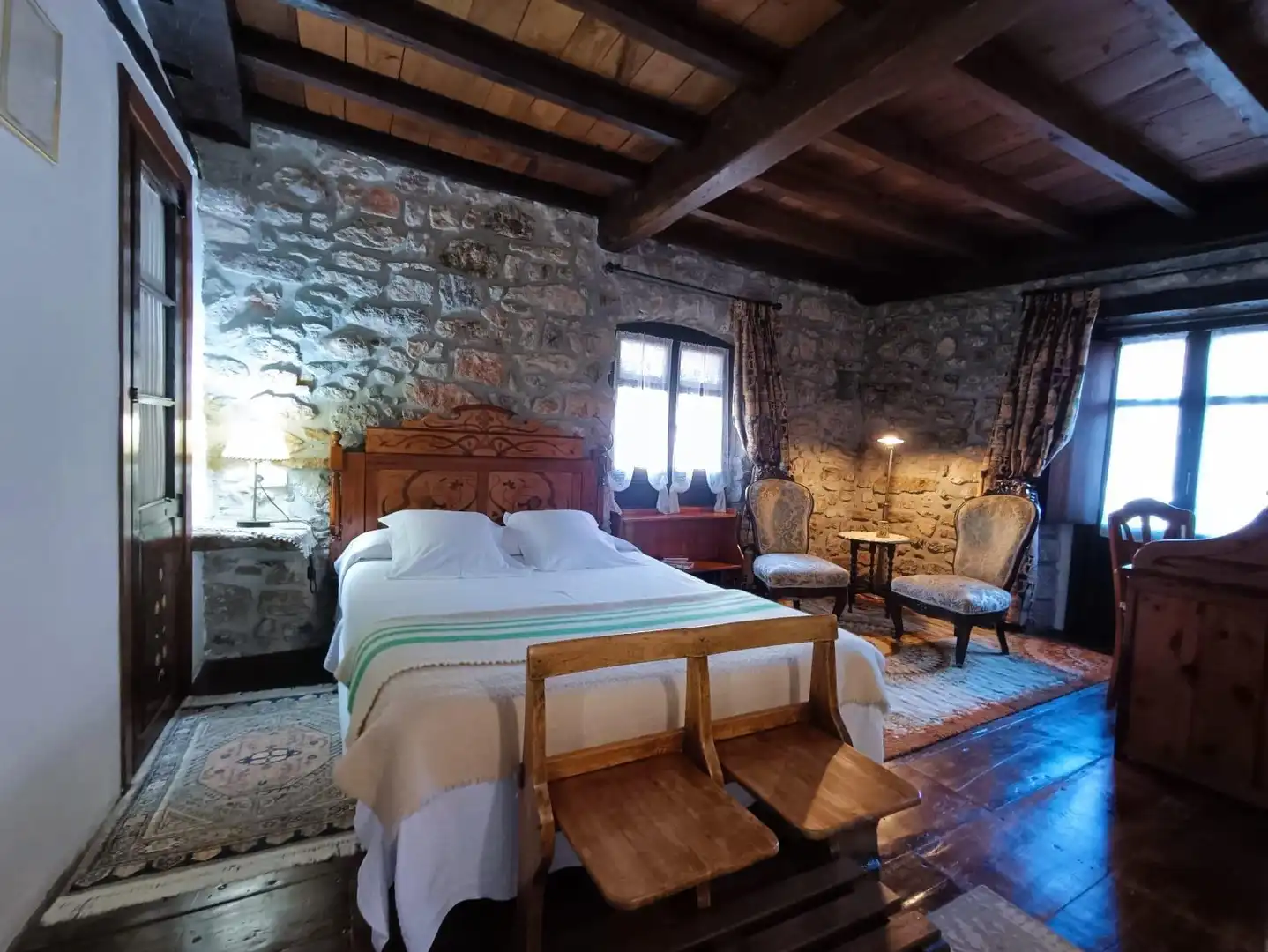 Bedroom of Country homes for sale in Peñamellera Baja  with Heating, Private garden and Terrace