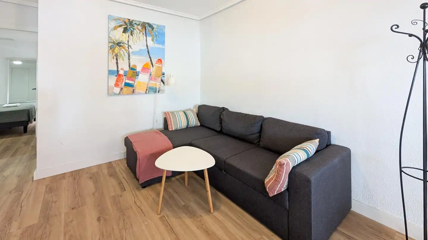Sala de estar de Casa adosada en venta en Santa Pola con Terraza, Piscina y Piscina comunitaria