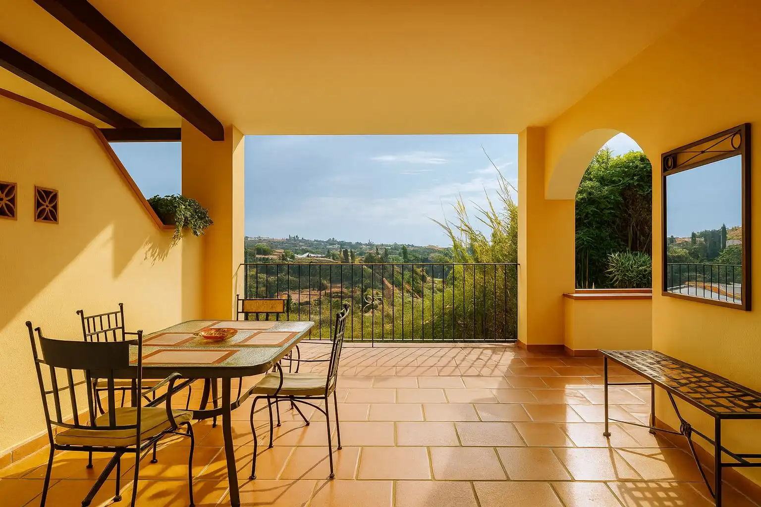 Terrace of Flat for sale in Benahavís  with Air Conditioner, Private garden and Terrace