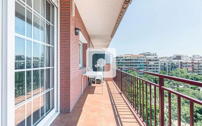 Balcony of Flat to rent in  Barcelona Capital  with Air Conditioner, Terrace and Balcony